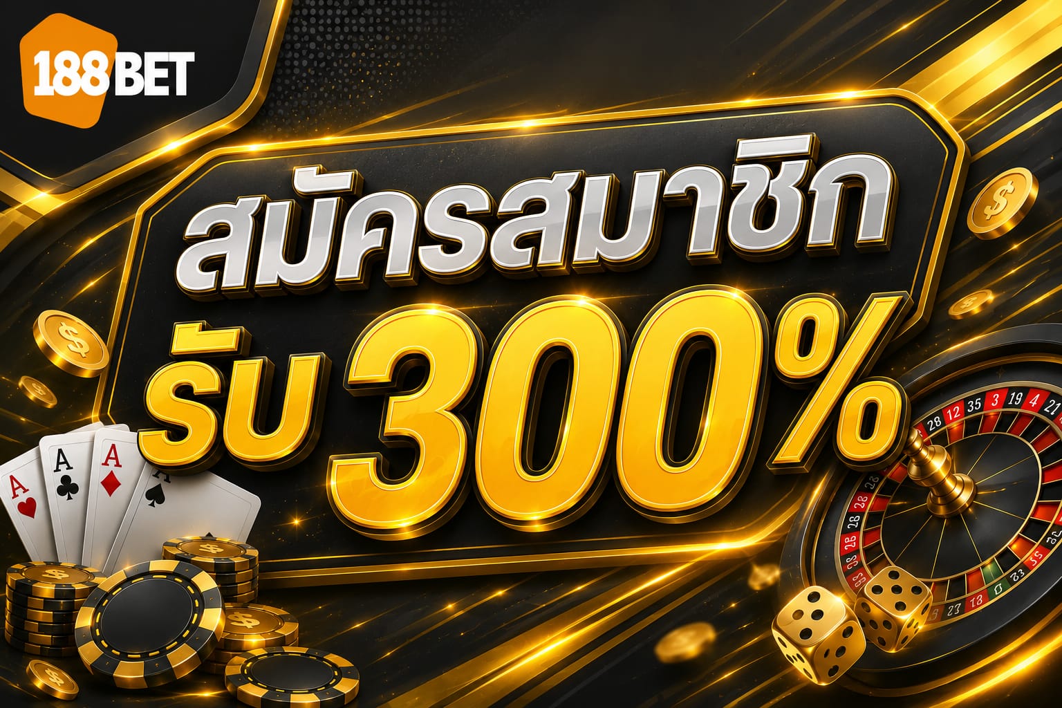 สมัคร รับ 300%